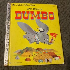 Walt Disney’s DUMBO 1947 Little Golden Book VINTAGE